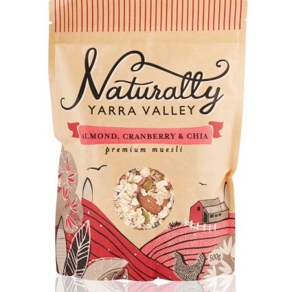 Almond, Cranberry & Chia Muesli 500g