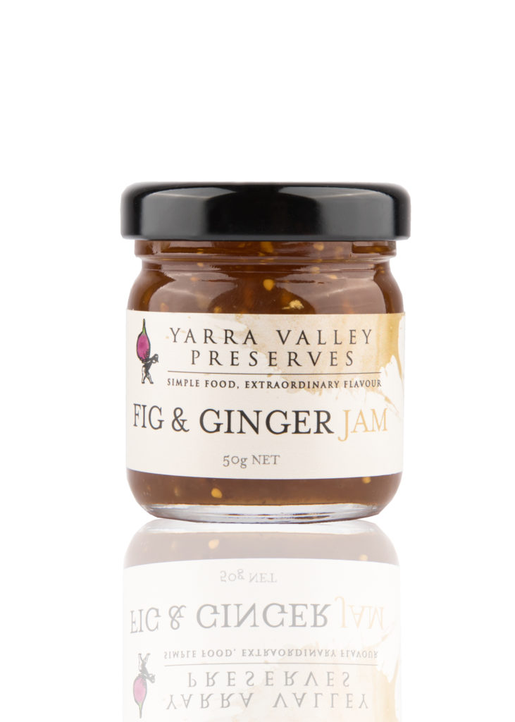 Jam Fig & Ginger 50g (24) Yarra Valley Gourmet Foods