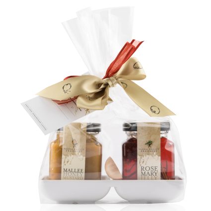 Cello Gift Pack - Mustard and/or Jelly x 2 & dish