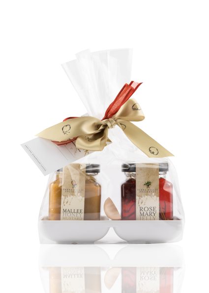 Cello Gift Pack - Mustard and/or Jelly x 2 & dish