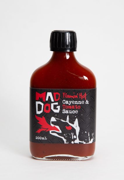 Mad Dog Flamin' Hot Cayenne & Tomato Sauce 200ml (8)