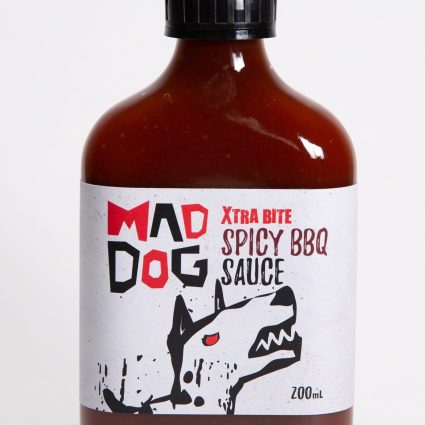 Mad Dog Xtra Bite Spicy BBQ Sauce 200ml (8)