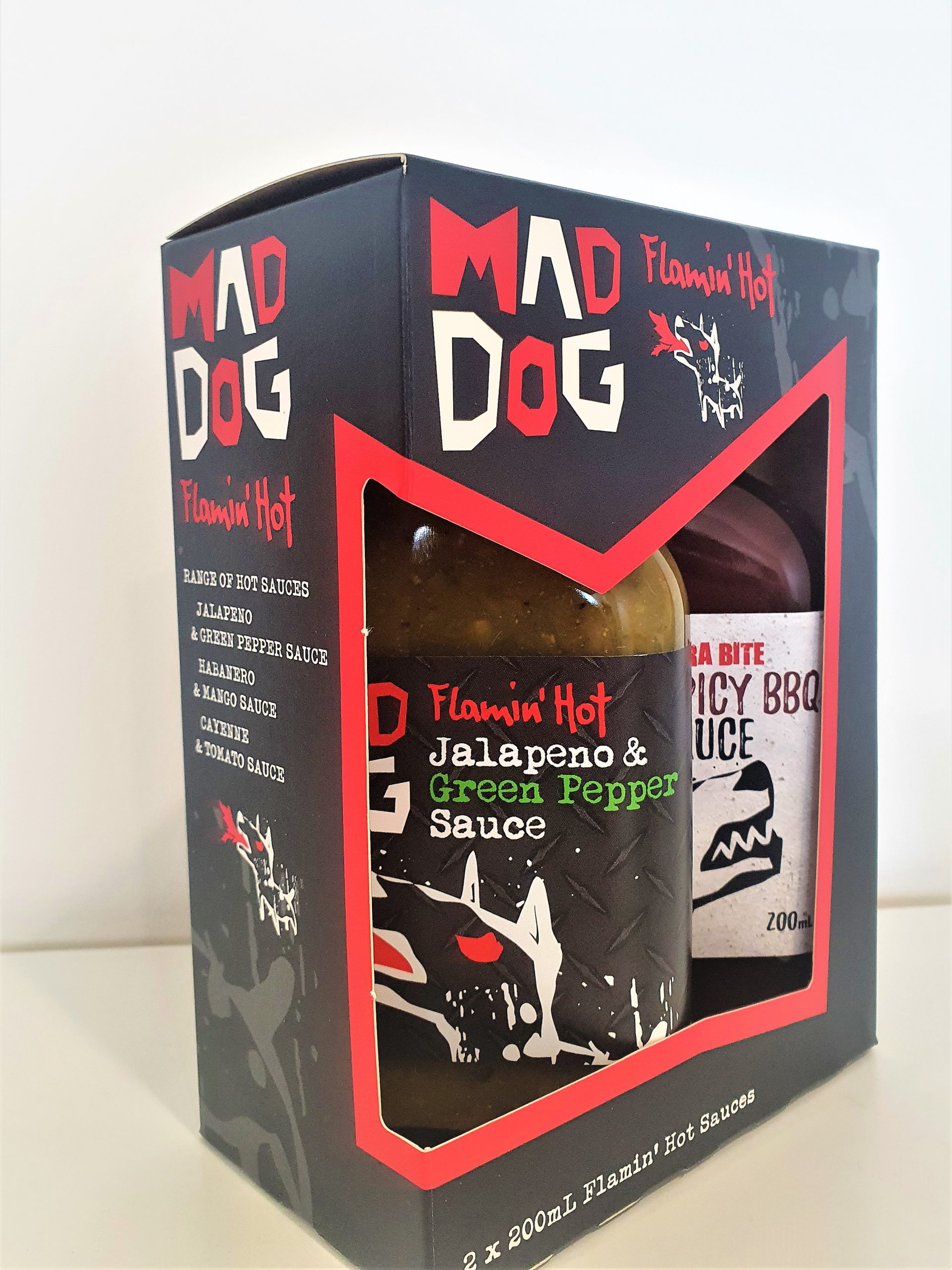 Mad Dog Hot Sauce Gift Box x 2 Yarra Valley Gourmet Foods