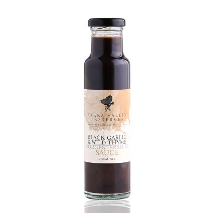 Black Garlic & Wild Thyme Worcestershire Sauce 250ml (8)