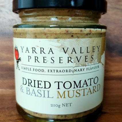 Mustard Dried Tomato & Basil 210g (6)