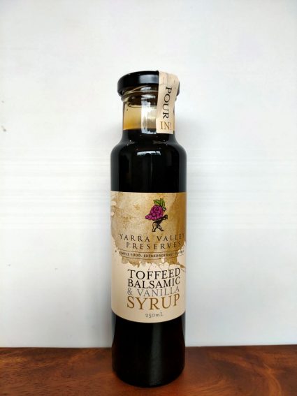 Toffeed Balsamic & Vanilla Syrup 250ml (8)